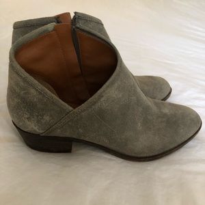Grey Lucky Brand booties